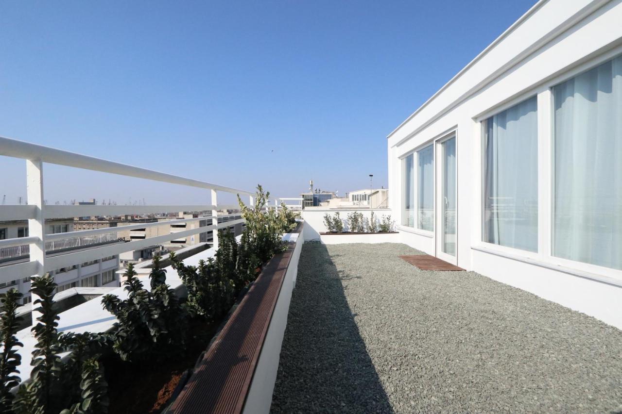Ferienwohnung Port De L'Eau Roof Garden Thessaloniki Exterior foto